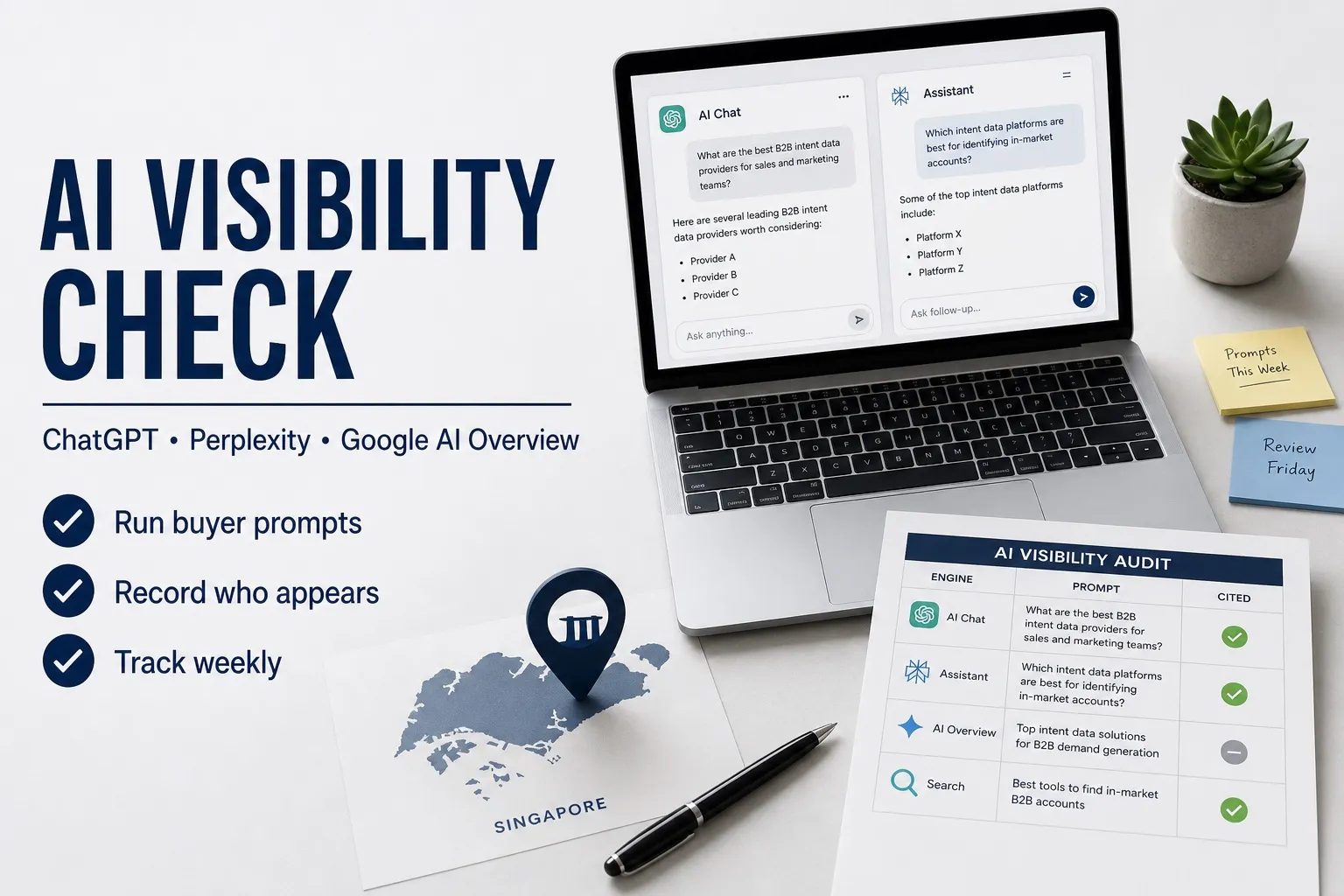 How to check if your Singapore company appears in ChatGPT and Perplexity